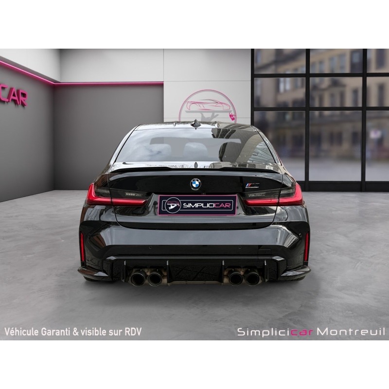 BMW M3 COMPETITION G80 510 ch BVA8 garantie 12 mois suivi historique complet