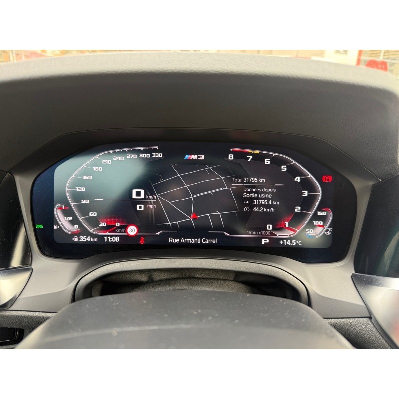 BMW M3 COMPETITION G80 510 ch BVA8 garantie 12 mois suivi historique complet