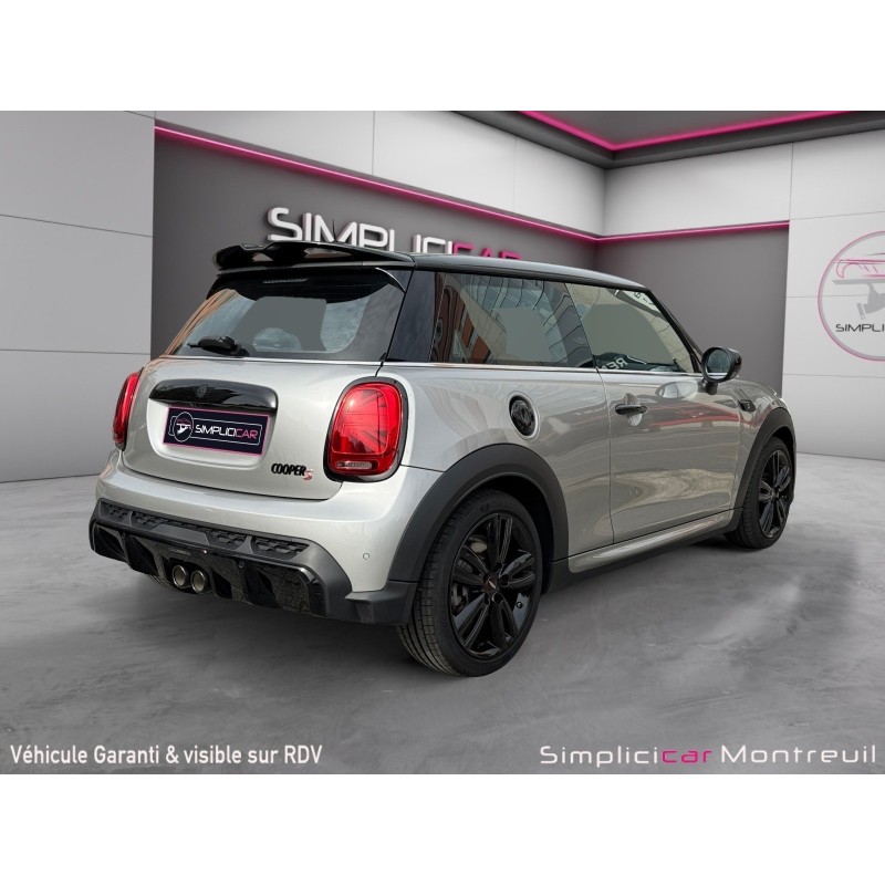 MINI HATCH 3 PORTES F56 LCI II Cooper S 178 ch BVA7 Finition JCW Contrat entretiens 4 ans ou 60 000 km Carplay Garantie 12 mois