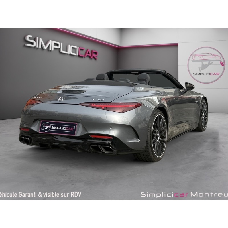 MERCEDES AMG SL SL 63 4MATIC full options garantie 12 mois malus payé