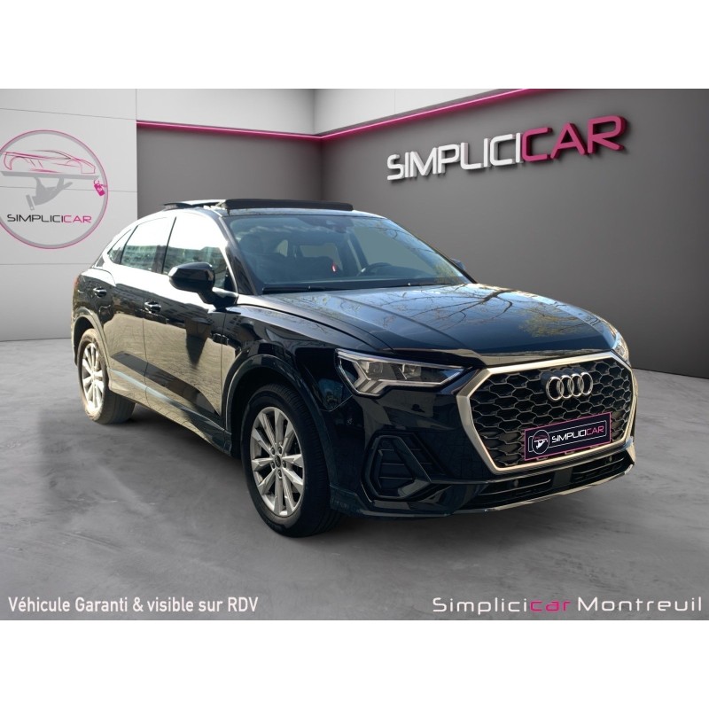 AUDI Q3 SPORTBACK 35 TFSI 150 ch S tronic 7 advanced toit ouvrant carplay garantie  12 mois