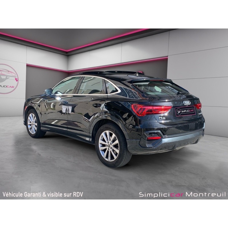 AUDI Q3 SPORTBACK 35 TFSI 150 ch S tronic 7 advanced toit ouvrant carplay garantie  12 mois