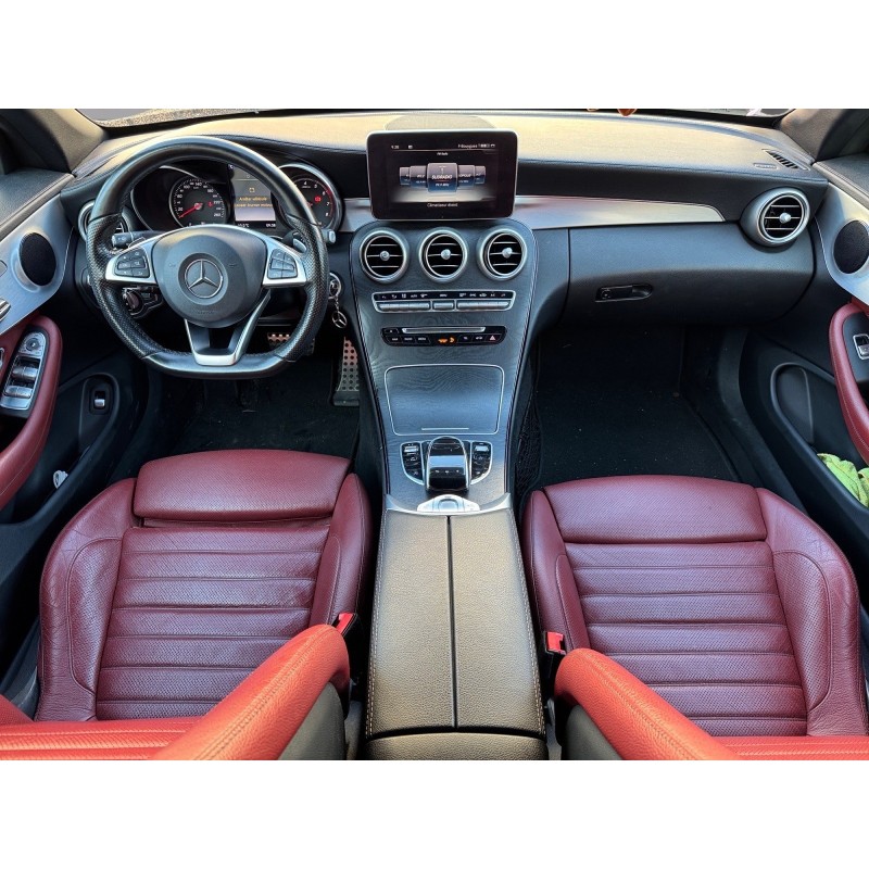 MERCEDES CLASSE C CABRIOLET 250 9G-Tronic Sportline Suivis complet Sièges cuirs électriques chauffants Garantie 12 mois