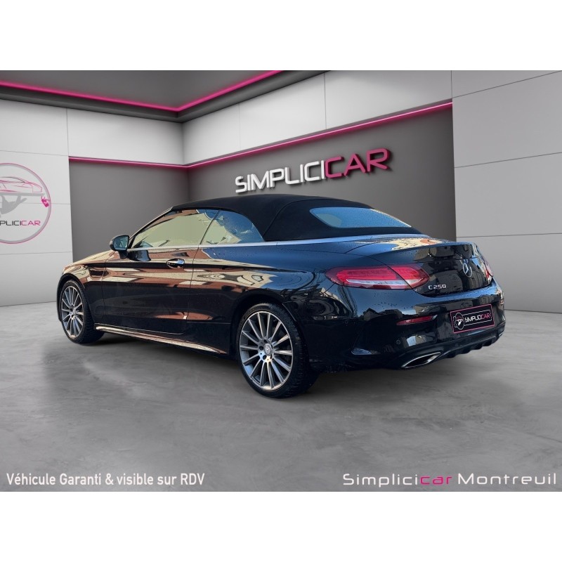 MERCEDES CLASSE C CABRIOLET 250 9G-Tronic Sportline Suivis complet Sièges cuirs électriques chauffants Garantie 12 mois