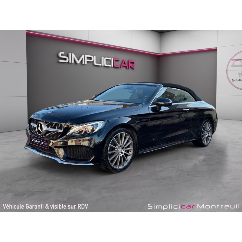 MERCEDES CLASSE C CABRIOLET 250 9G-Tronic Sportline Suivis complet Sièges cuirs électriques chauffants Garantie 12 mois