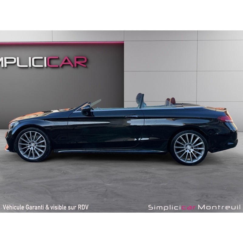 MERCEDES CLASSE C CABRIOLET 250 9G-Tronic Sportline Suivis complet Sièges cuirs électriques chauffants Garantie 12 mois