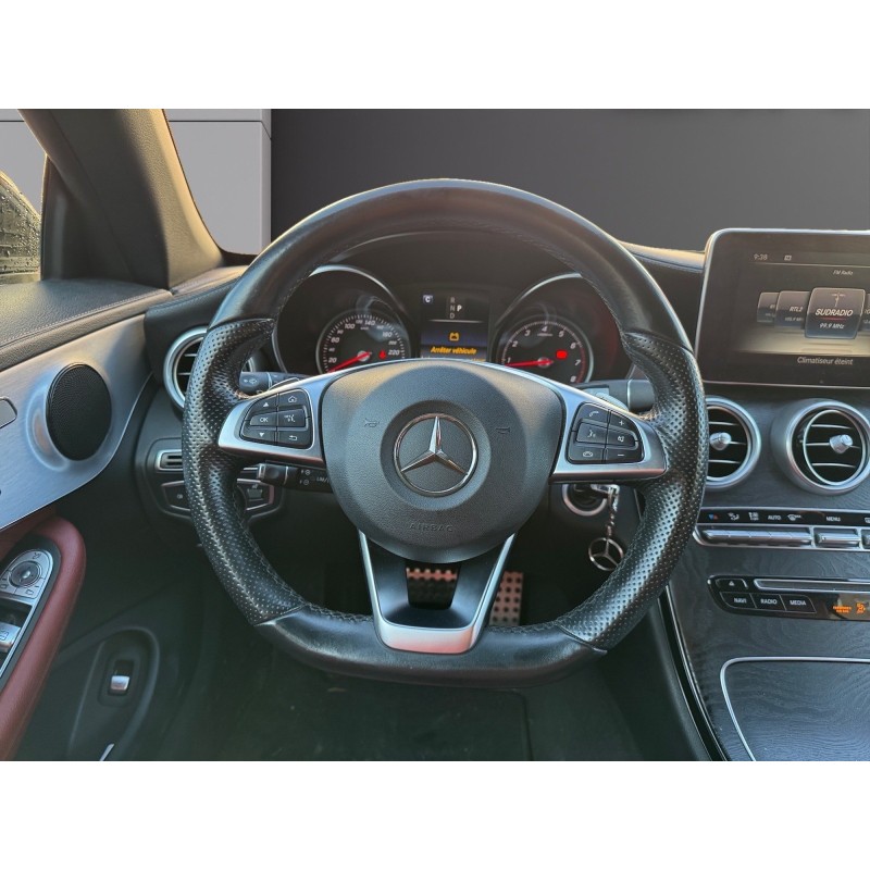 MERCEDES CLASSE C CABRIOLET 250 9G-Tronic Sportline Suivis complet Sièges cuirs électriques chauffants Garantie 12 mois