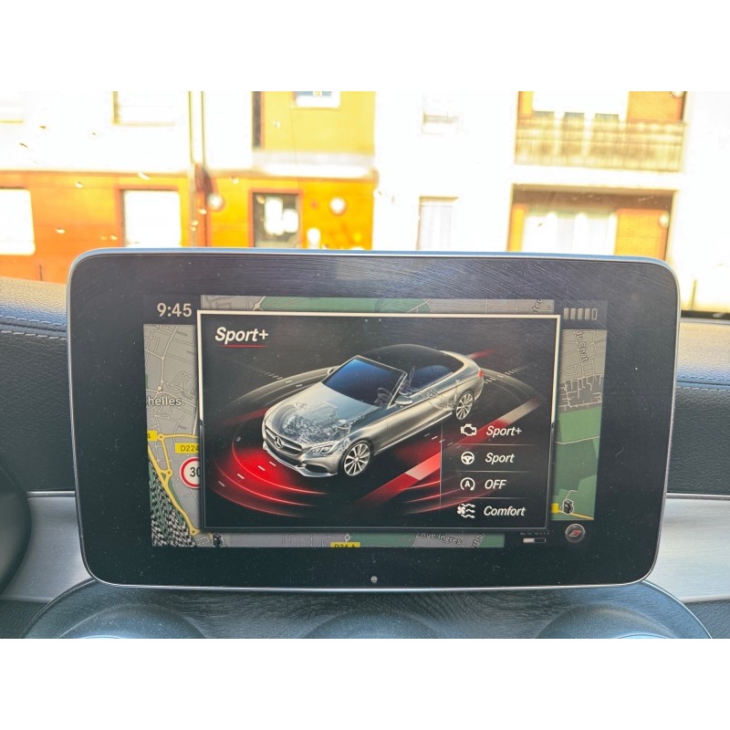 MERCEDES CLASSE C CABRIOLET 250 9G-Tronic Sportline Suivis complet Sièges cuirs électriques chauffants Garantie 12 mois