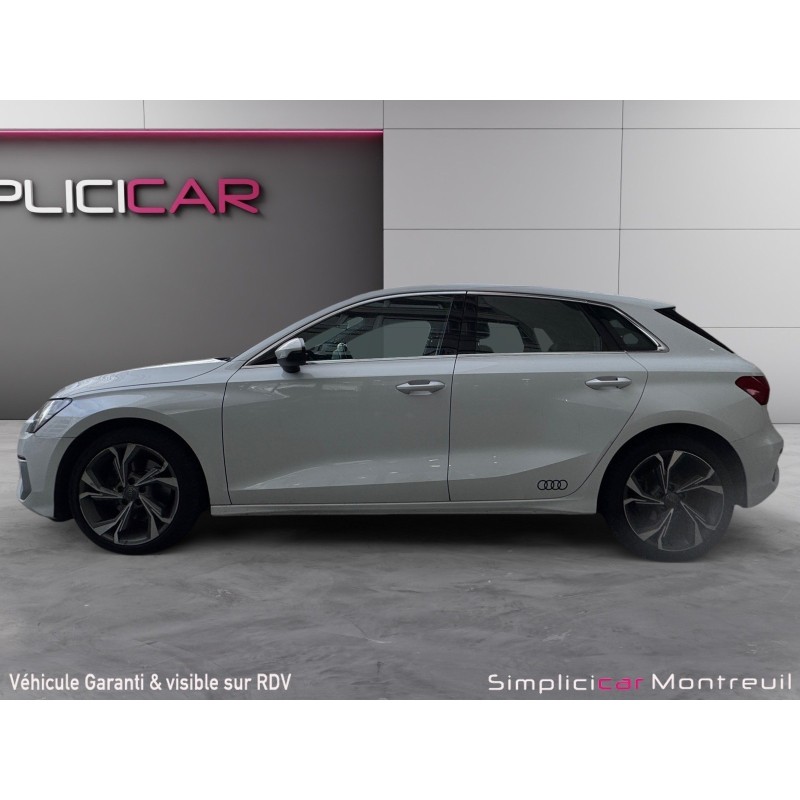 AUDI A3 SPORTBACK 40 TFSIe 204 S tronic 6 Design Luxe S-line Sièges chauffants Carplay Virtual Cockpit Garantie 12 mois