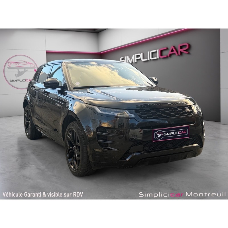 LAND ROVER RANGE ROVER EVOQUE D200 MHEV AWD BVA9 R Dynamic SE toit ouvrant entretiens constructeur garantie 12 mois