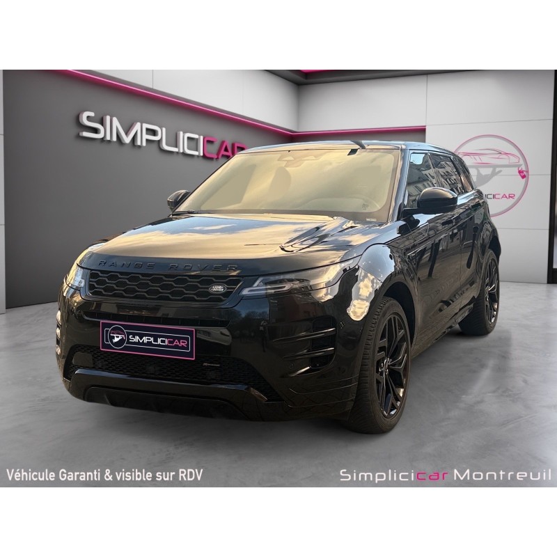 LAND ROVER RANGE ROVER EVOQUE D200 MHEV AWD BVA9 R Dynamic SE toit ouvrant entretiens constructeur garantie 12 mois