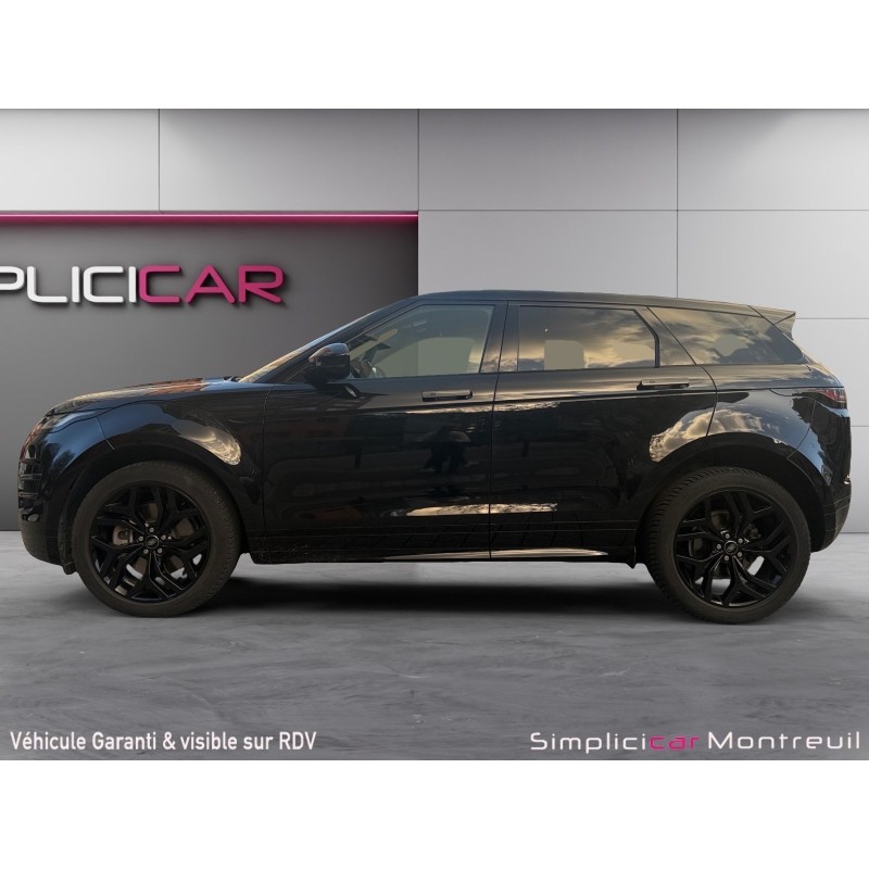 LAND ROVER RANGE ROVER EVOQUE D200 MHEV AWD BVA9 R Dynamic SE toit ouvrant entretiens constructeur garantie 12 mois