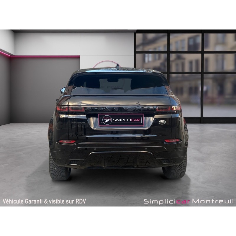 LAND ROVER RANGE ROVER EVOQUE D200 MHEV AWD BVA9 R Dynamic SE toit ouvrant entretiens constructeur garantie 12 mois