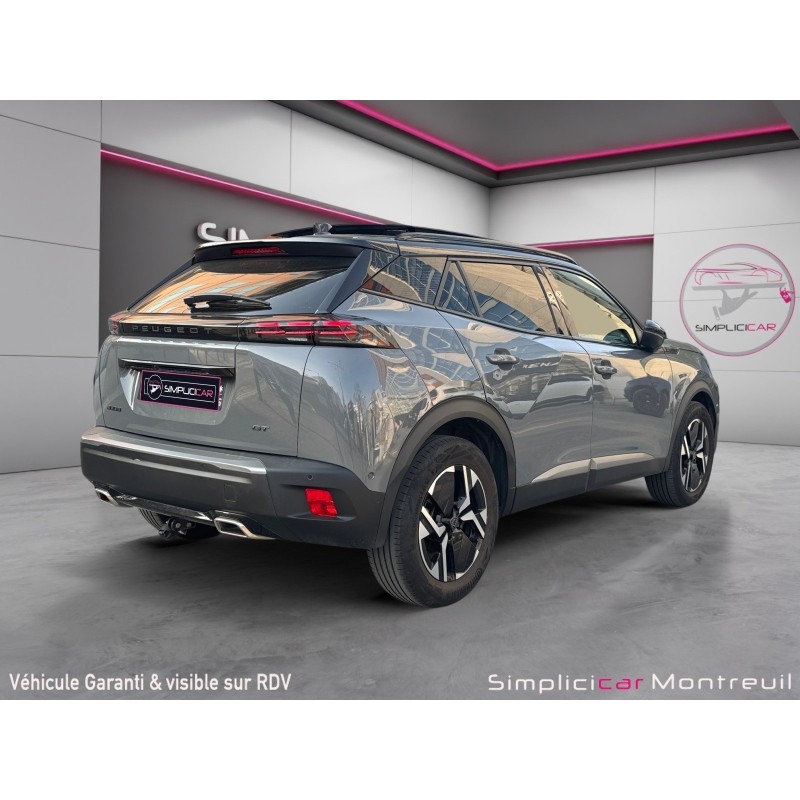 PEUGEOT 2008 PureTech 130 SS EAT8 GT Toit pano ouvrant Carplay Suivi Peugeot Garantie 12 mois