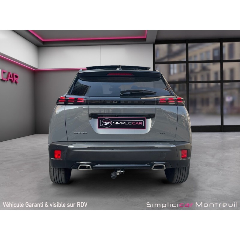 PEUGEOT 2008 PureTech 130 SS EAT8 GT Toit pano ouvrant Carplay Suivi Peugeot Garantie 12 mois