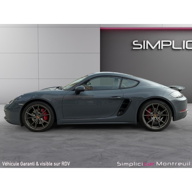 PORSCHE 718 CAYMAN 2.5i S 350 ch PDK historique, entretien, suivi complet, garantie 12 mois