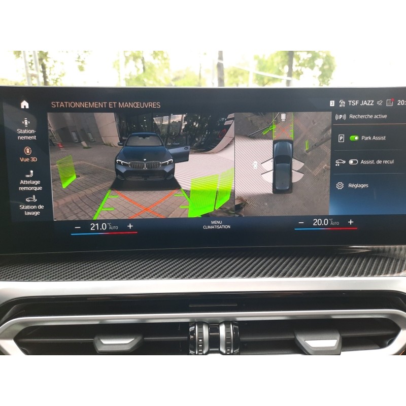 BMW SERIE 3 TOURING G21 318d 150 ch BVA8 M Sport 1ere main attelage camera garantie bmw