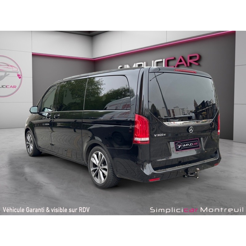 MERCEDES CLASSE V Long 300 d 9G-TRONIC Avantgarde Suivi Mercedes Burmeister Siège av chauffant Garantie 12 mois