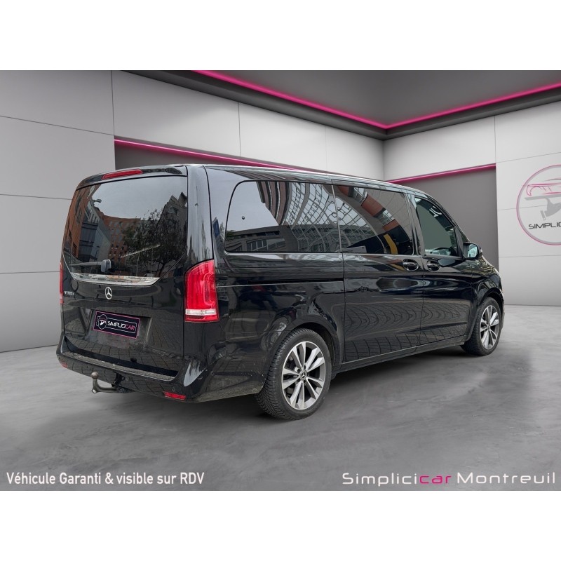 MERCEDES CLASSE V Long 300 d 9G-TRONIC Avantgarde Suivi Mercedes Burmeister Siège av chauffant Garantie 12 mois