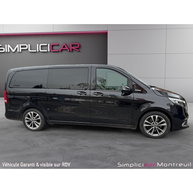 MERCEDES CLASSE V Long 300 d 9G-TRONIC Avantgarde Suivi Mercedes Burmeister Siège av chauffant Garantie 12 mois