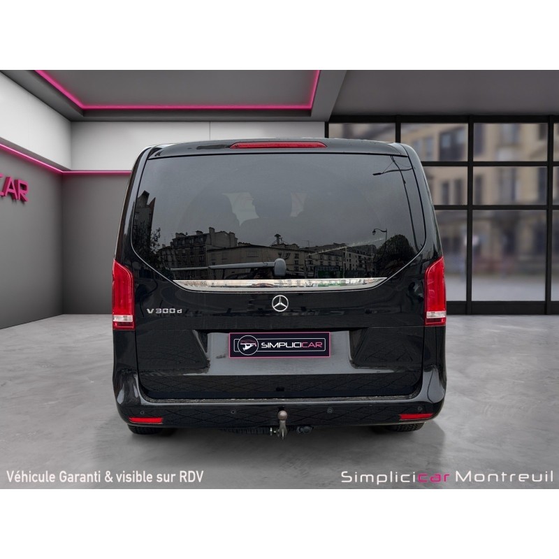 MERCEDES CLASSE V Long 300 d 9G-TRONIC Avantgarde Suivi Mercedes Burmeister Siège av chauffant Garantie 12 mois