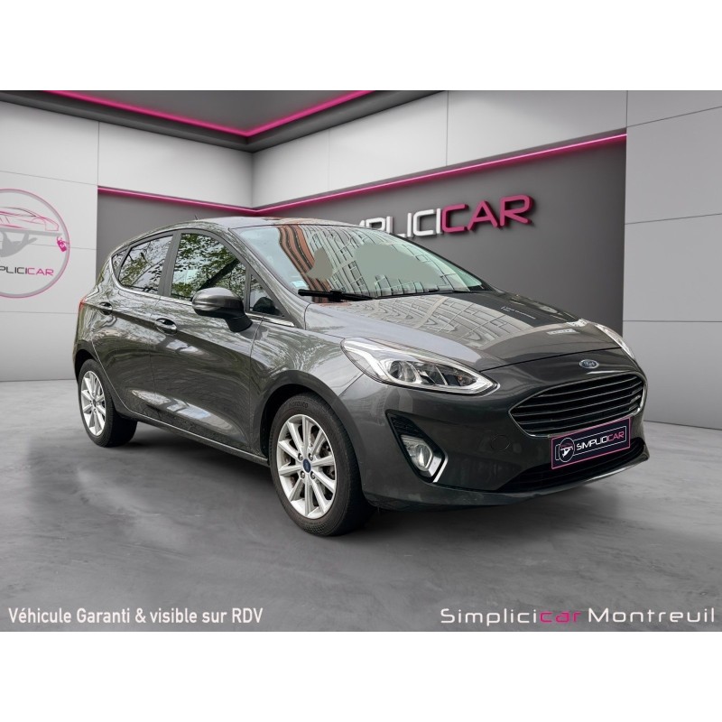 FORD FIESTA 1.0 EcoBoost 100 ch SS BVM6 Titanium Carplay Garantie 12 mois