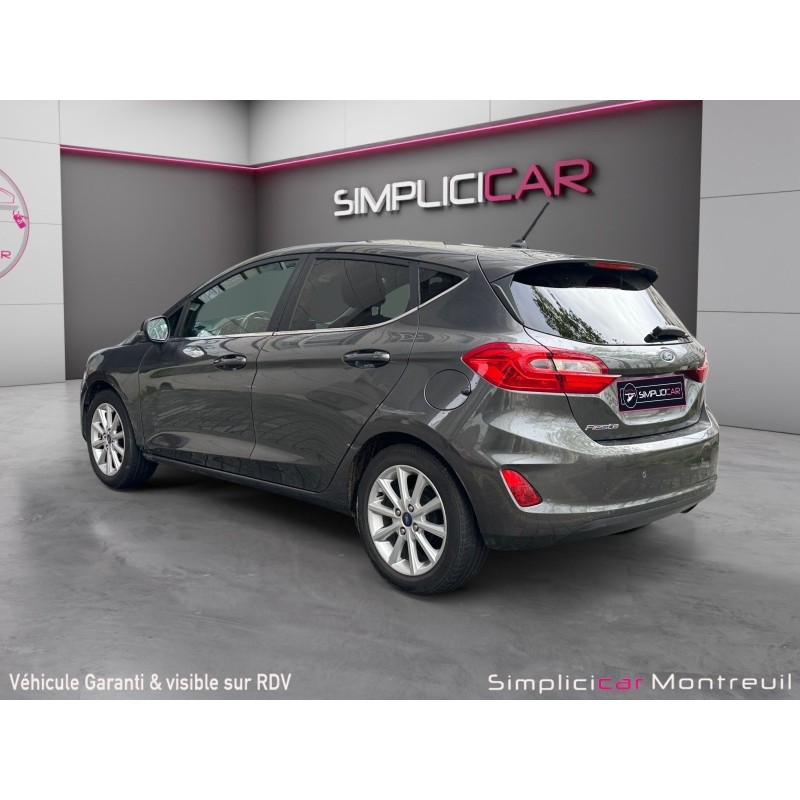 FORD FIESTA 1.0 EcoBoost 100 ch SS BVM6 Titanium Carplay Garantie 12 mois