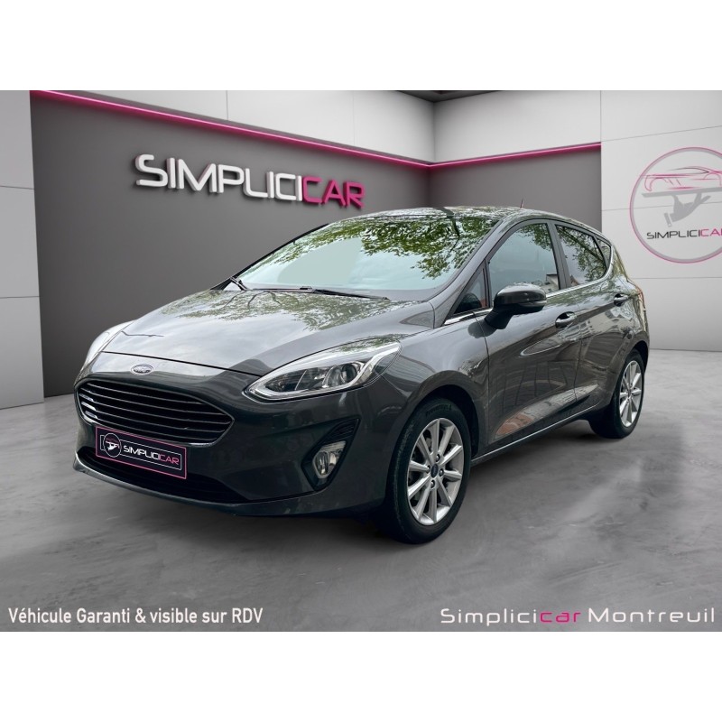 FORD FIESTA 1.0 EcoBoost 100 ch SS BVM6 Titanium Carplay Garantie 12 mois