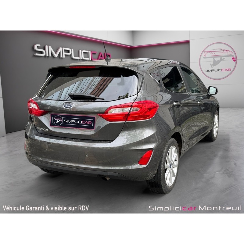 FORD FIESTA 1.0 EcoBoost 100 ch SS BVM6 Titanium Carplay Garantie 12 mois