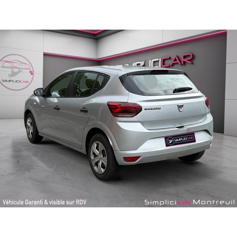 DACIA SANDERO SCe 65 - 22 Essentiel entretien, suivi complet, garantie 12 mois