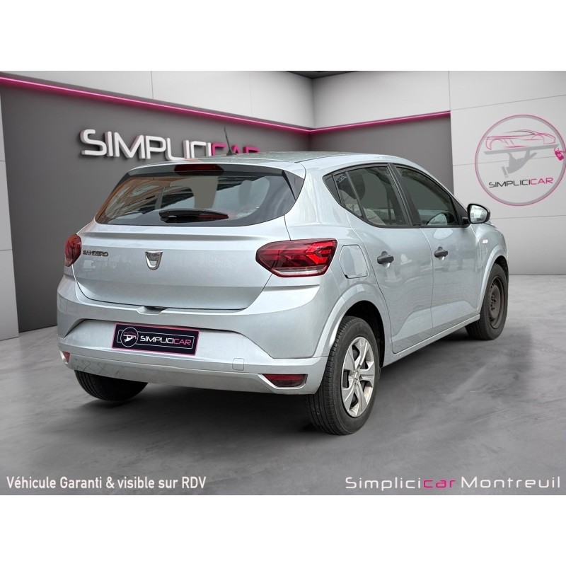 DACIA SANDERO SCe 65 - 22 Essentiel entretien, suivi complet, garantie 12 mois