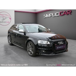 AUDI S3 SPORTBACK 2.0 TFSI 265 Quattro S-Tronic A historique complet, garantie 12 mois, baquets, état neuf