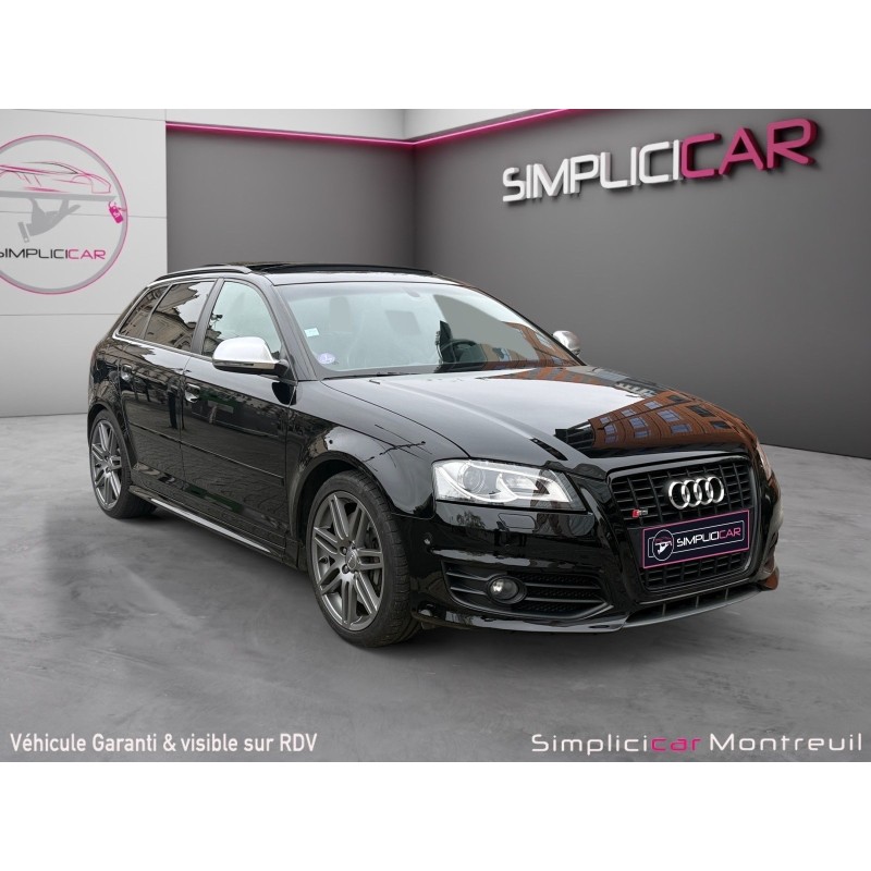AUDI S3 SPORTBACK 2.0 TFSI 265 Quattro S-Tronic A historique complet, garantie 12 mois, baquets, état neuf