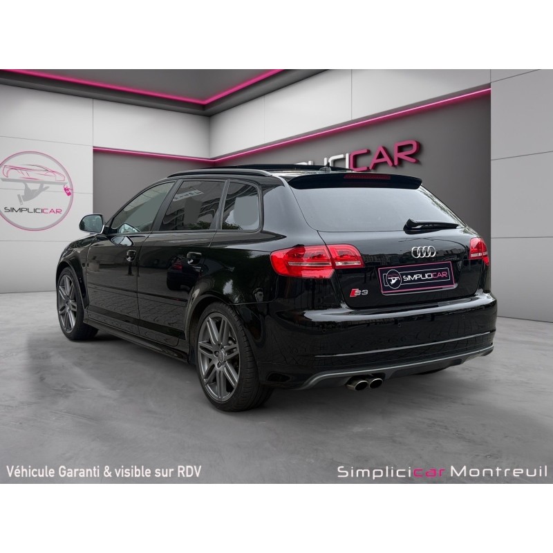 AUDI S3 SPORTBACK 2.0 TFSI 265 Quattro S-Tronic A historique complet, garantie 12 mois, baquets, état neuf