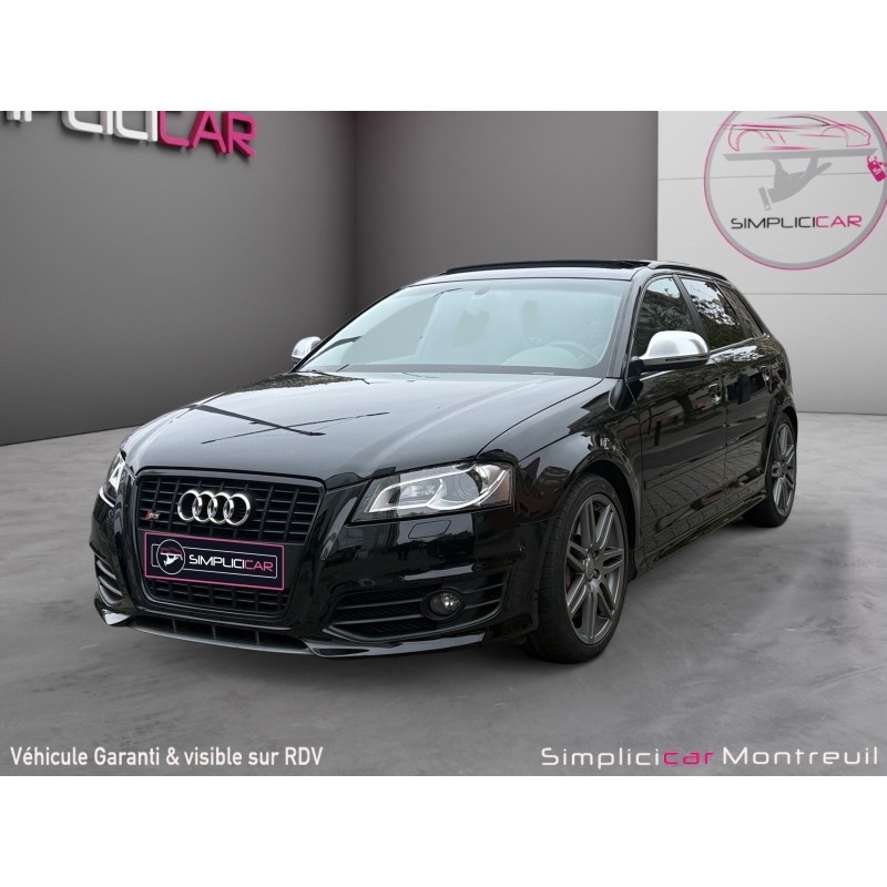 AUDI S3 SPORTBACK 2.0 TFSI 265 Quattro S-Tronic A historique complet, garantie 12 mois, baquets, état neuf