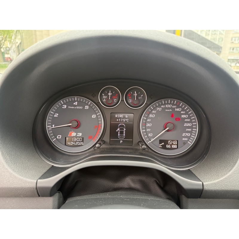 AUDI S3 SPORTBACK 2.0 TFSI 265 Quattro S-Tronic A historique complet, garantie 12 mois, baquets, état neuf