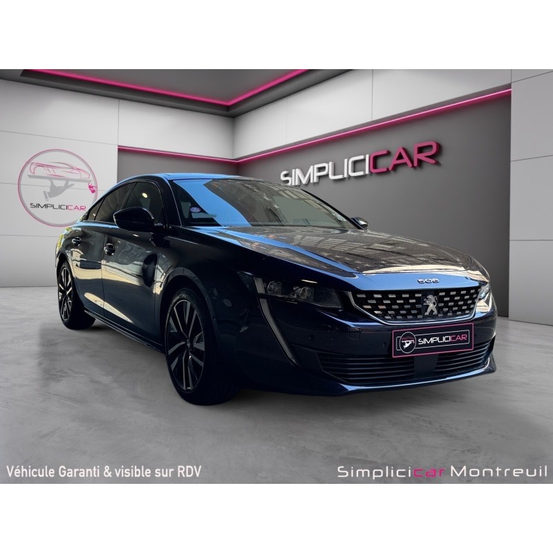 PEUGEOT 508 Hybrid 225 e-EAT8 GT Pano Siège en cuir à mémoire chauffant massant Focal Garantie 12 mois