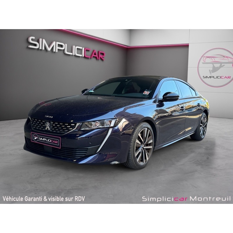 PEUGEOT 508 Hybrid 225 e-EAT8 GT Pano Siège en cuir à mémoire chauffant massant Focal Garantie 12 mois