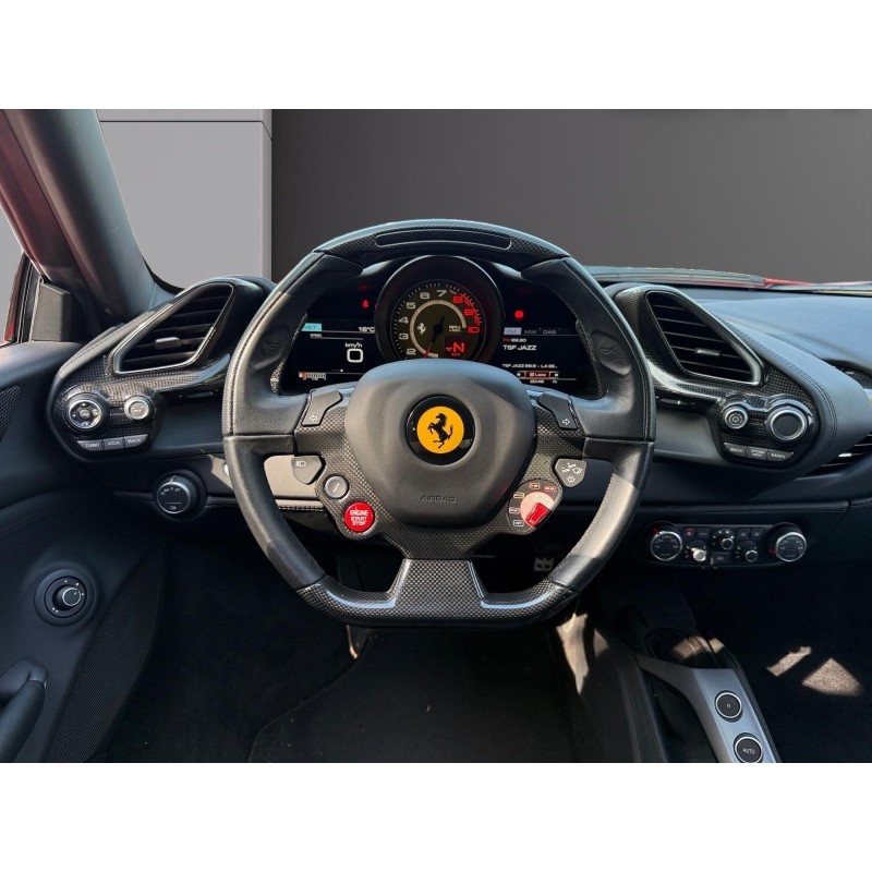FERRARI 488 GTB 4.0 V8 670ch ROSSO CORSA ORIGINE FERRARI FRANCE 2EME MAIN