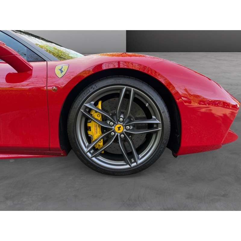 FERRARI 488 GTB 4.0 V8 670ch ROSSO CORSA ORIGINE FERRARI FRANCE 2EME MAIN