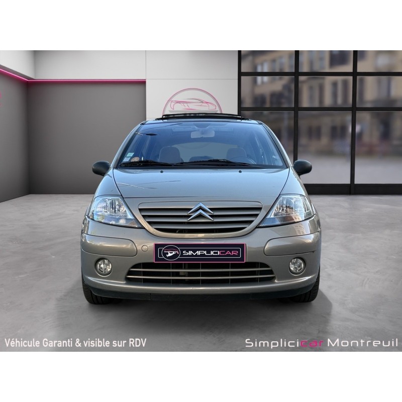 CITROEN C3 C3 1.6 16V Exclusive Sensodrive Toit Ouvrant Sièges Velours Garantie 12 Mois
