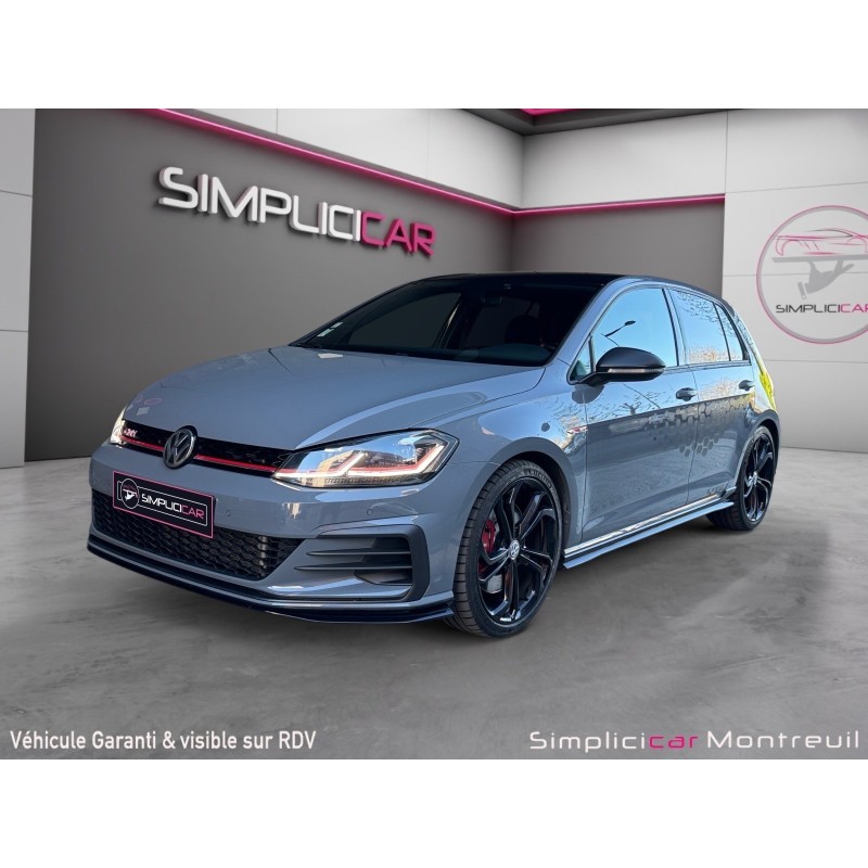 VOLKSWAGEN GOLF 2.0 TSI 290 DSG7 GTI TCR Suivi complet VW Garantie 12 mois
