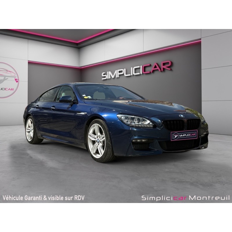 BMW SERIE 6 GRAN COUPE F06 640d 313ch M Sport A Première Main Toit Panoramique Car play Entretien Complet BMW Garantie 12 Mois