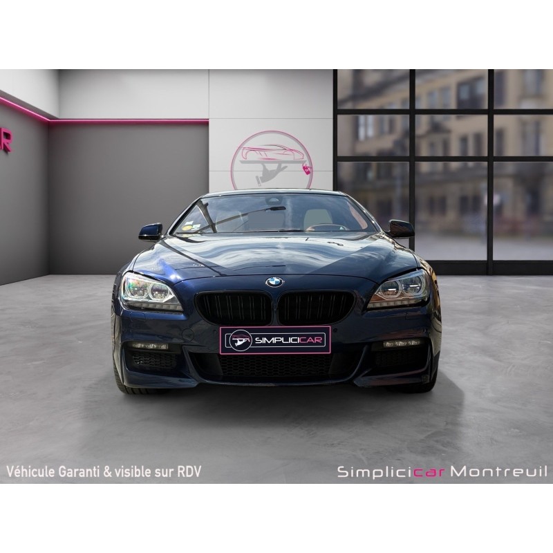 BMW SERIE 6 GRAN COUPE F06 640d 313ch M Sport A Première Main Toit Panoramique Car play Entretien Complet BMW Garantie 12 Mois