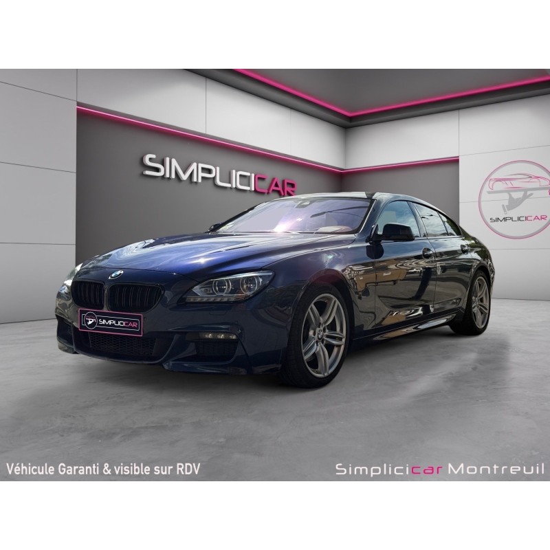 BMW SERIE 6 GRAN COUPE F06 640d 313ch M Sport A Première Main Toit Panoramique Car play Entretien Complet BMW Garantie 12 Mois