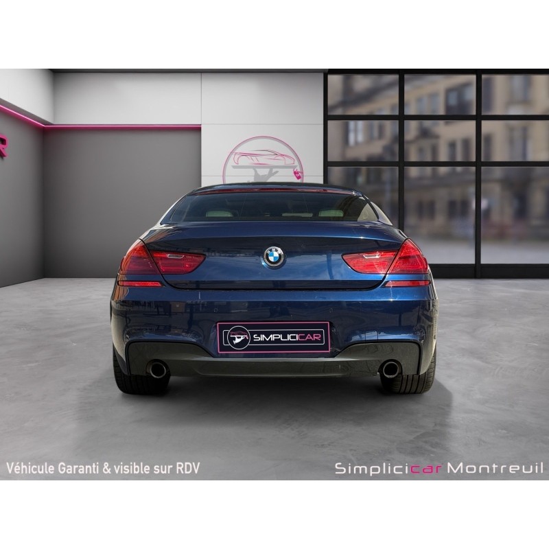 BMW SERIE 6 GRAN COUPE F06 640d 313ch M Sport A Première Main Toit Panoramique Car play Entretien Complet BMW Garantie 12 Mois