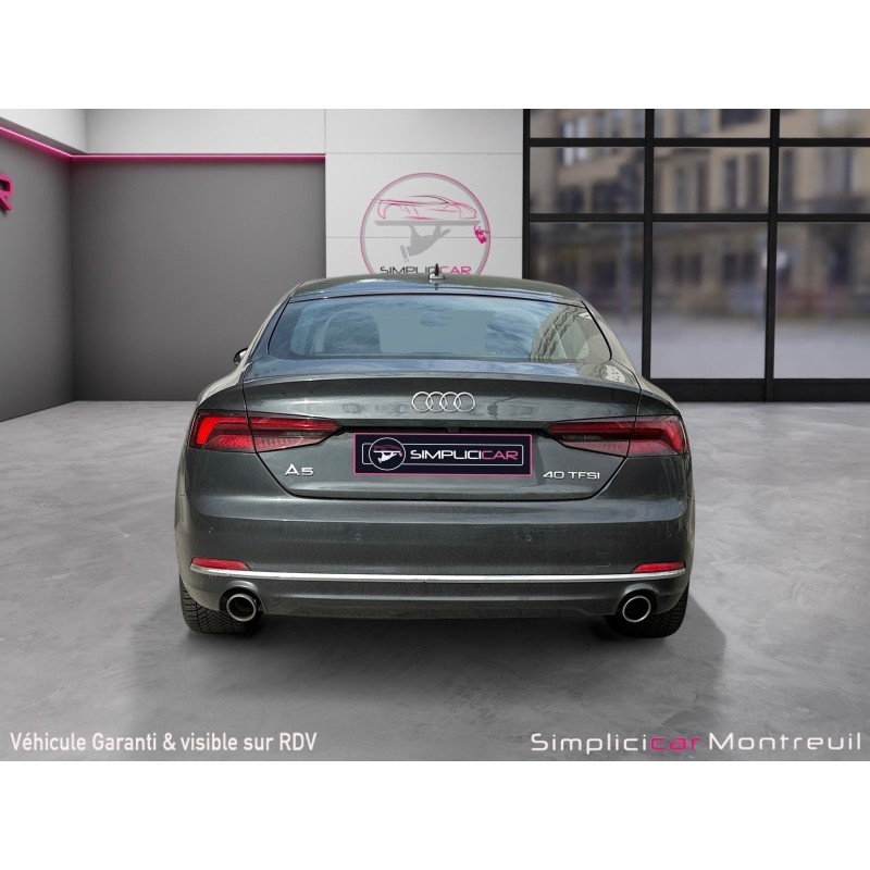 AUDI A5 SPORTBACK 40 TFSI 190 S tronic 7 Design Luxe entretien suivi complet, garantie 12 mois