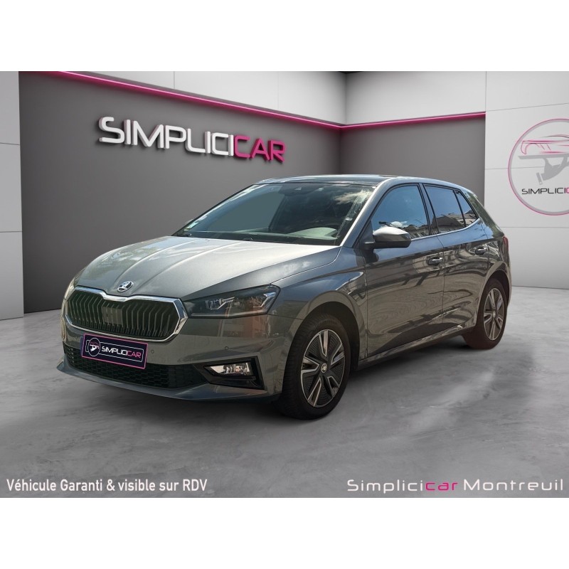 SKODA FABIA 1.5 TSI 150 ch DSG7 Style, toit pano, carplay suivi complet garantie 12 mois