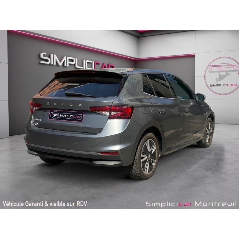 SKODA FABIA 1.5 TSI 150 ch DSG7 Style, toit pano, carplay suivi complet garantie 12 mois