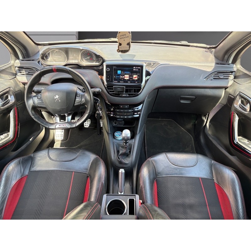 PEUGEOT 208 1.6 THP  208 ch SS BVM6 GTi camera toit pano suivi garantie 12 mois